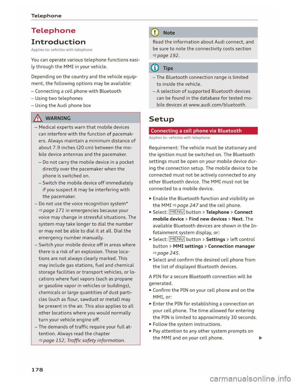 AUDI A5 COUPE 2019  Owners Manual 