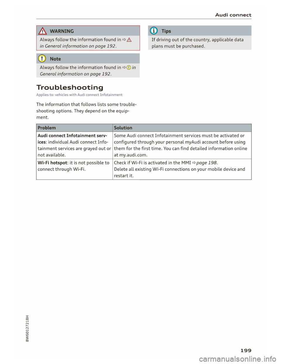 AUDI A5 COUPE 2019  Owners Manual 