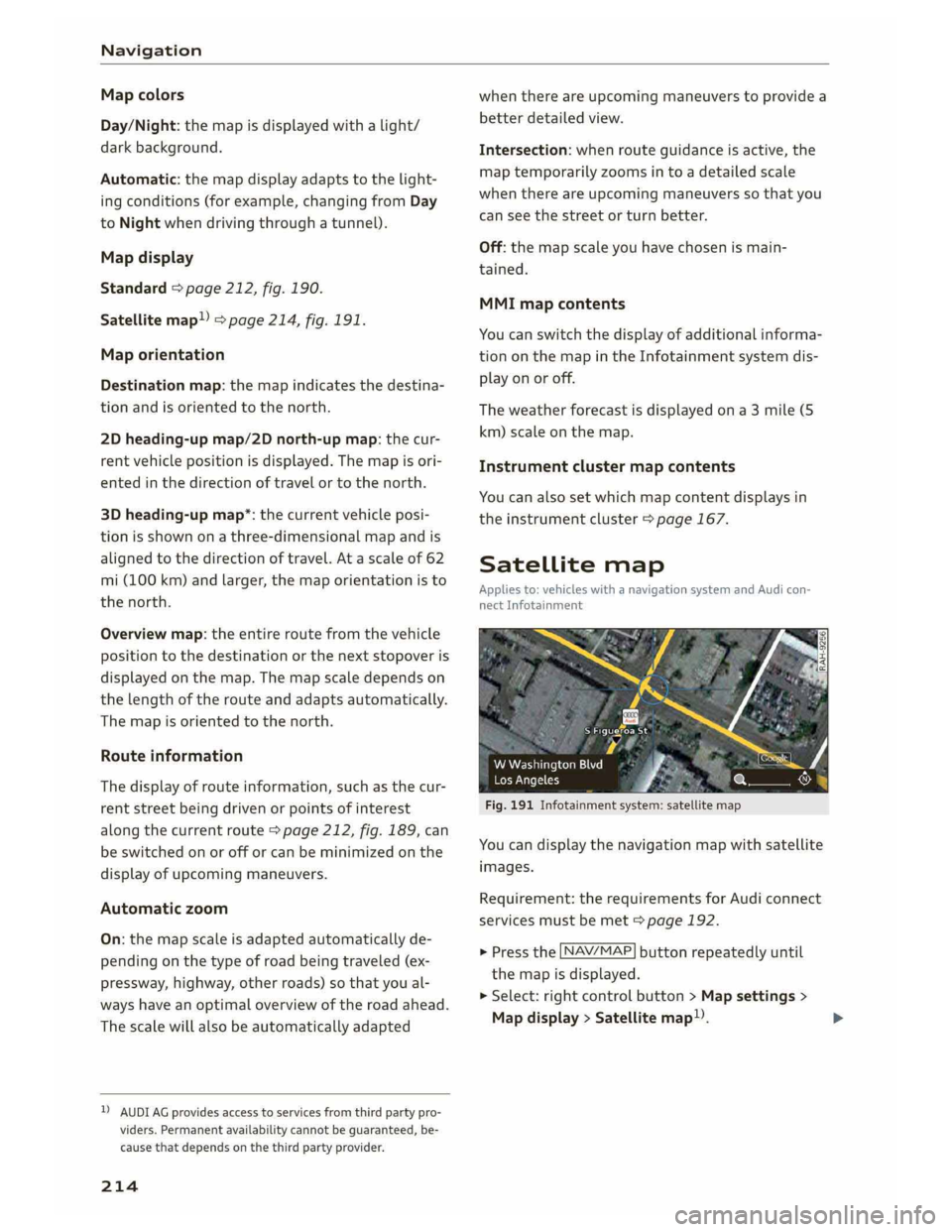 AUDI A5 COUPE 2019  Owners Manual 