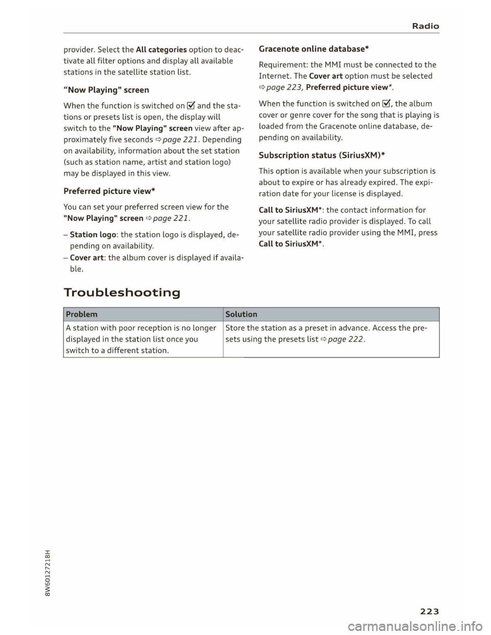 AUDI A5 COUPE 2019  Owners Manual 