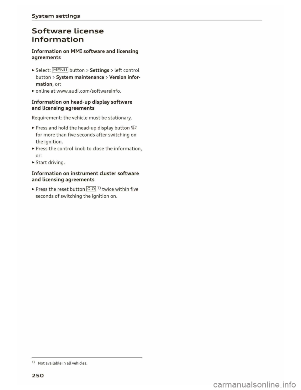 AUDI A5 COUPE 2019  Owners Manual 
