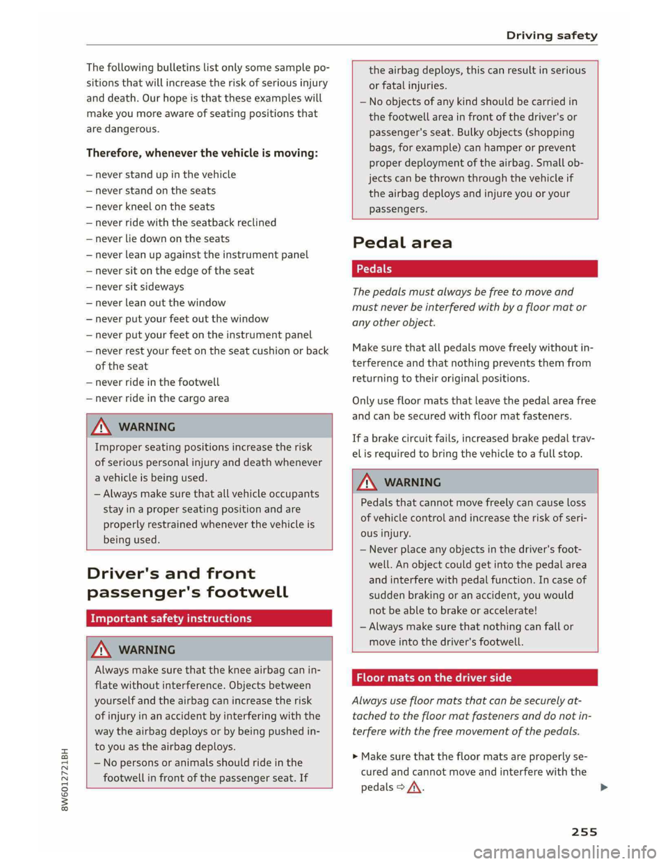 AUDI A5 COUPE 2019  Owners Manual 
