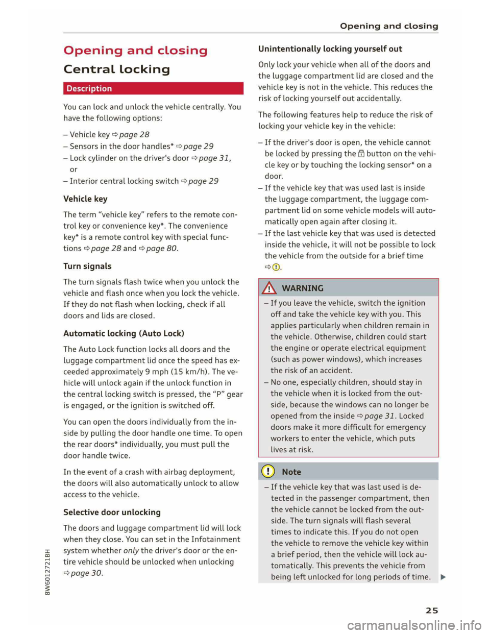 AUDI A5 COUPE 2019  Owners Manual 