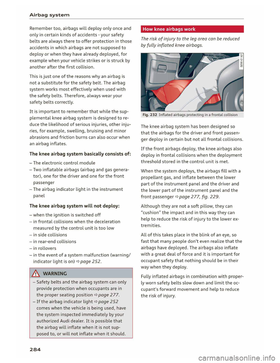 AUDI A5 COUPE 2019  Owners Manual 