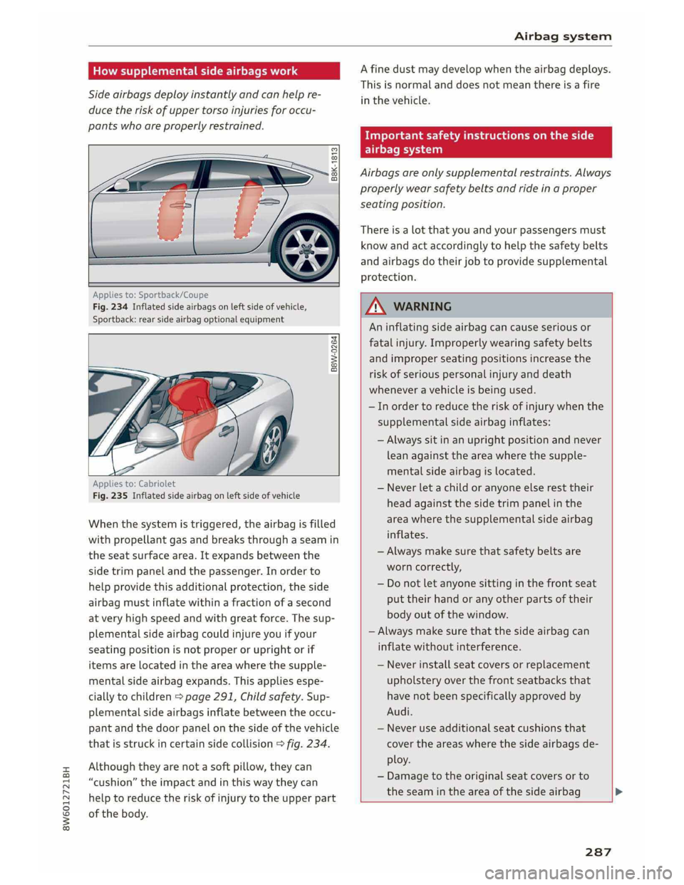 AUDI A5 COUPE 2019  Owners Manual 
