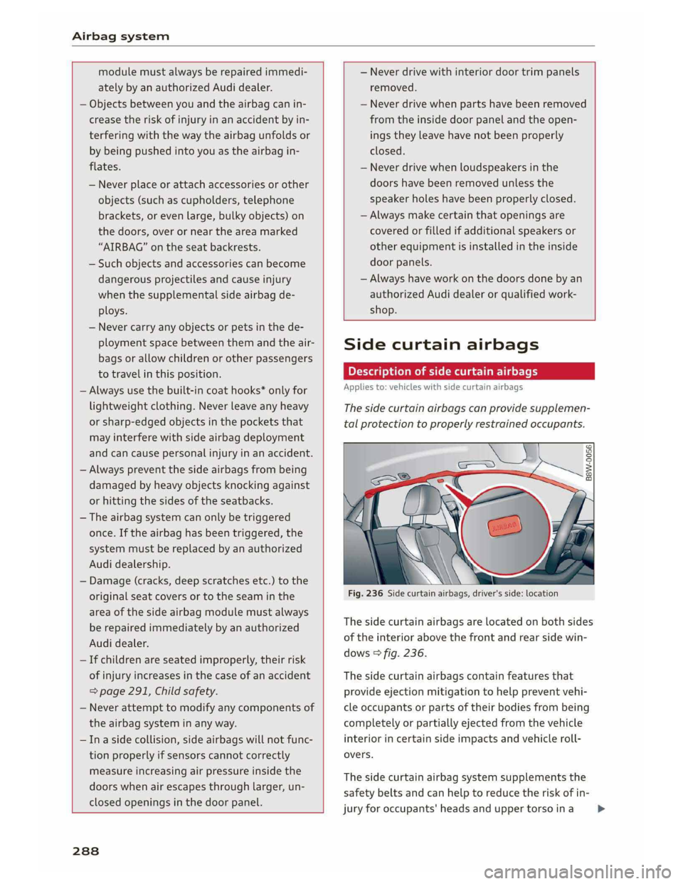 AUDI A5 COUPE 2019  Owners Manual 