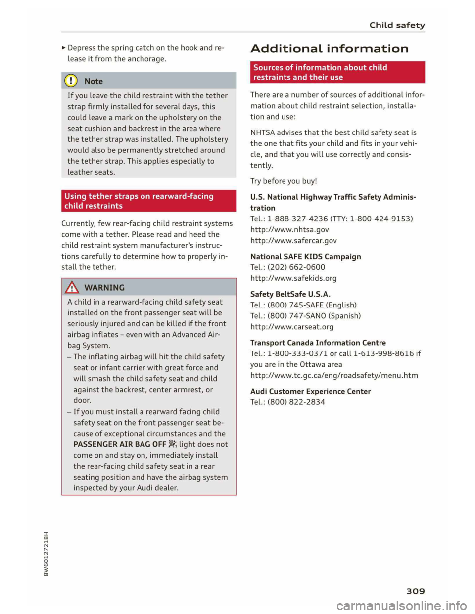 AUDI A5 COUPE 2019  Owners Manual 