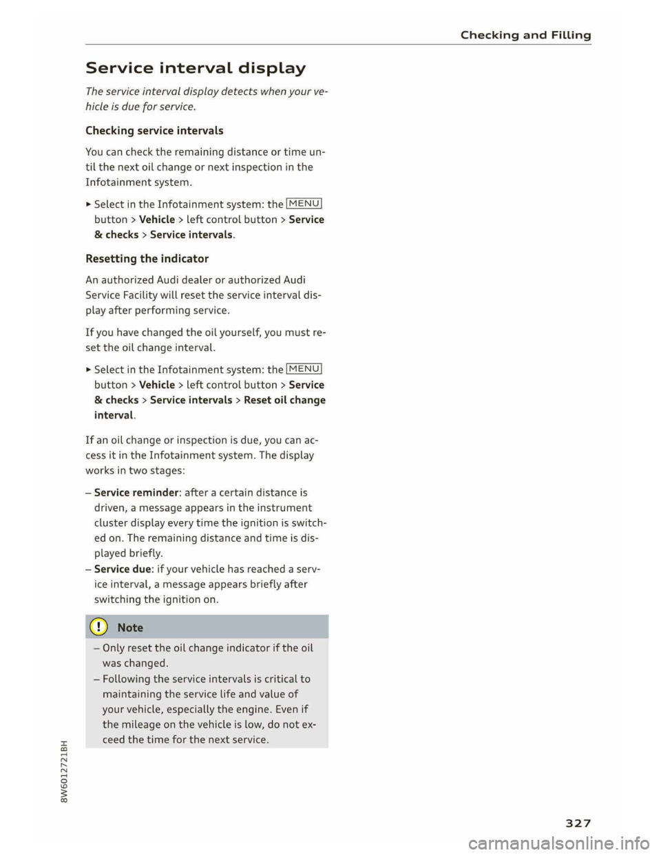 AUDI A5 COUPE 2019  Owners Manual 