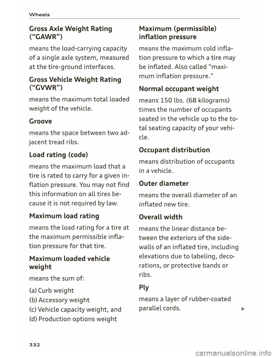 AUDI A5 COUPE 2019  Owners Manual 
