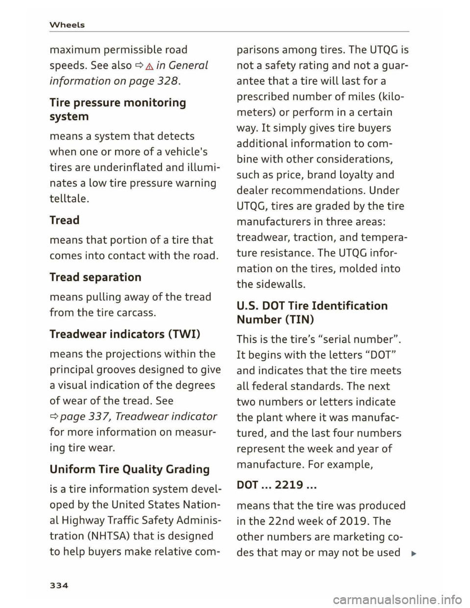 AUDI A5 COUPE 2019  Owners Manual 