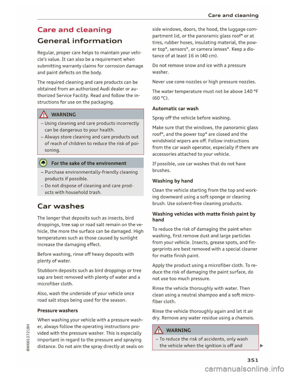 AUDI A5 COUPE 2019  Owners Manual 