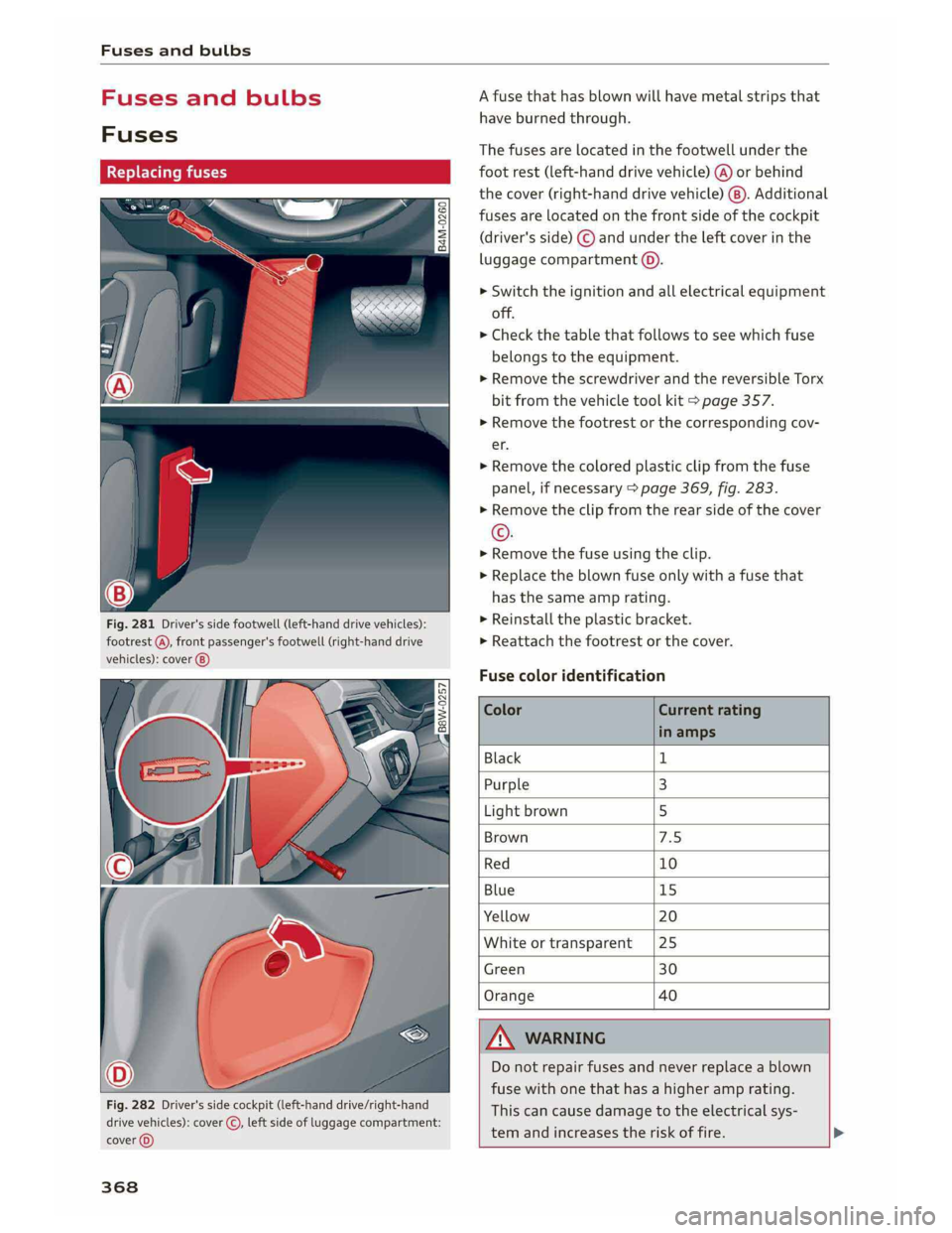AUDI A5 COUPE 2019  Owners Manual 