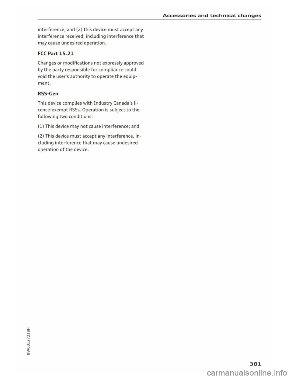 AUDI A5 COUPE 2019  Owners Manual 