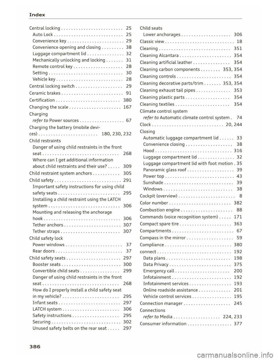 AUDI A5 COUPE 2019  Owners Manual 