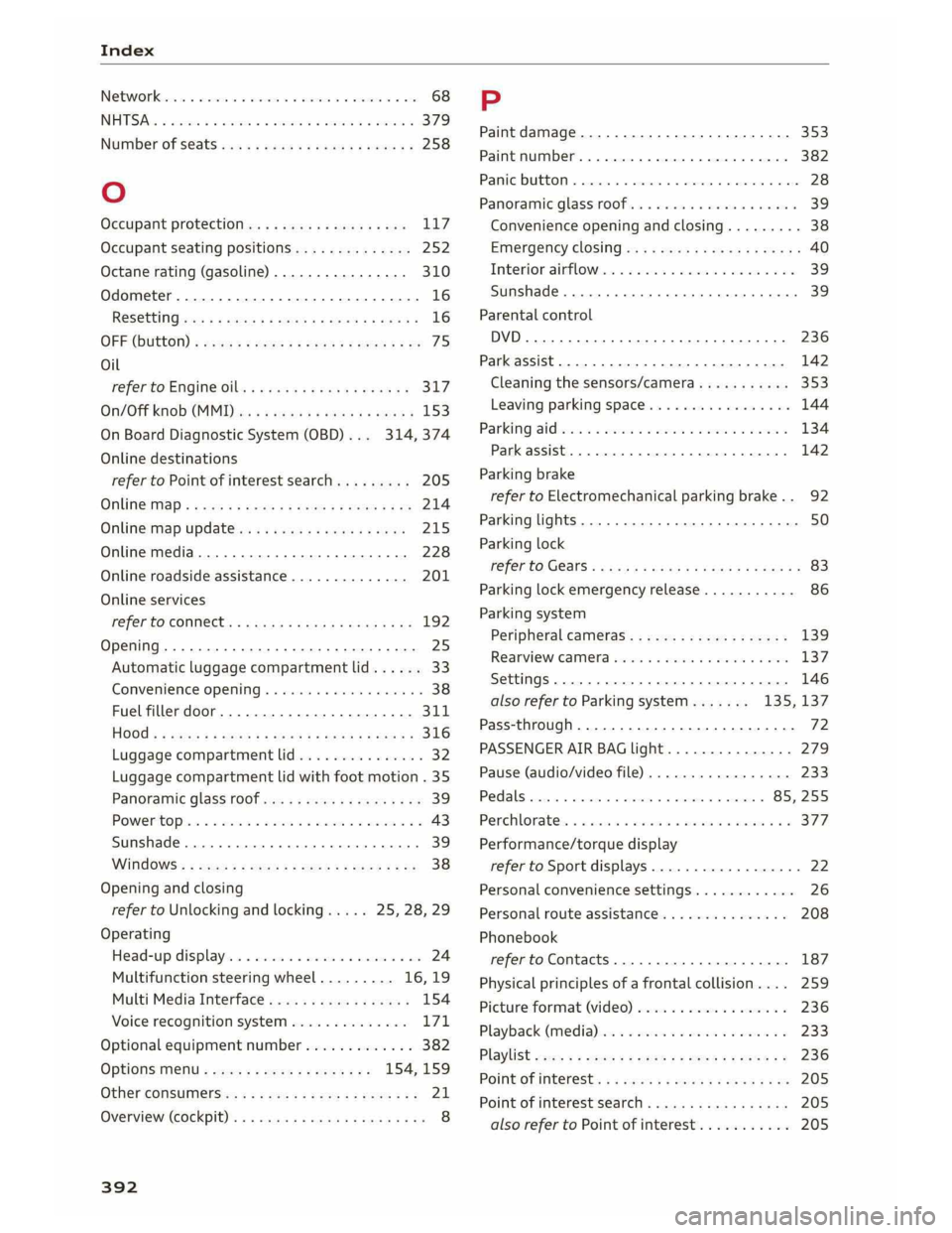 AUDI A5 COUPE 2019  Owners Manual 