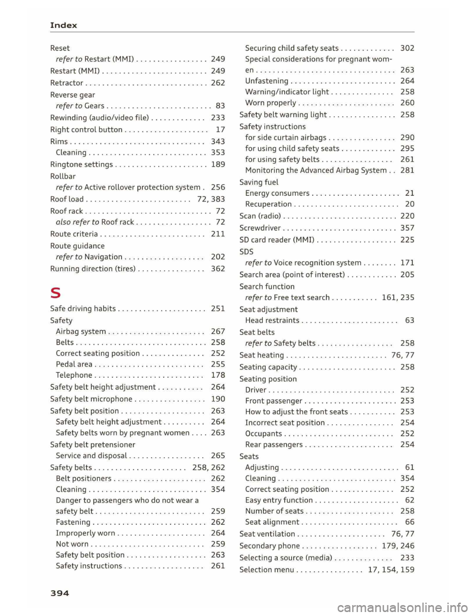 AUDI A5 COUPE 2019  Owners Manual 