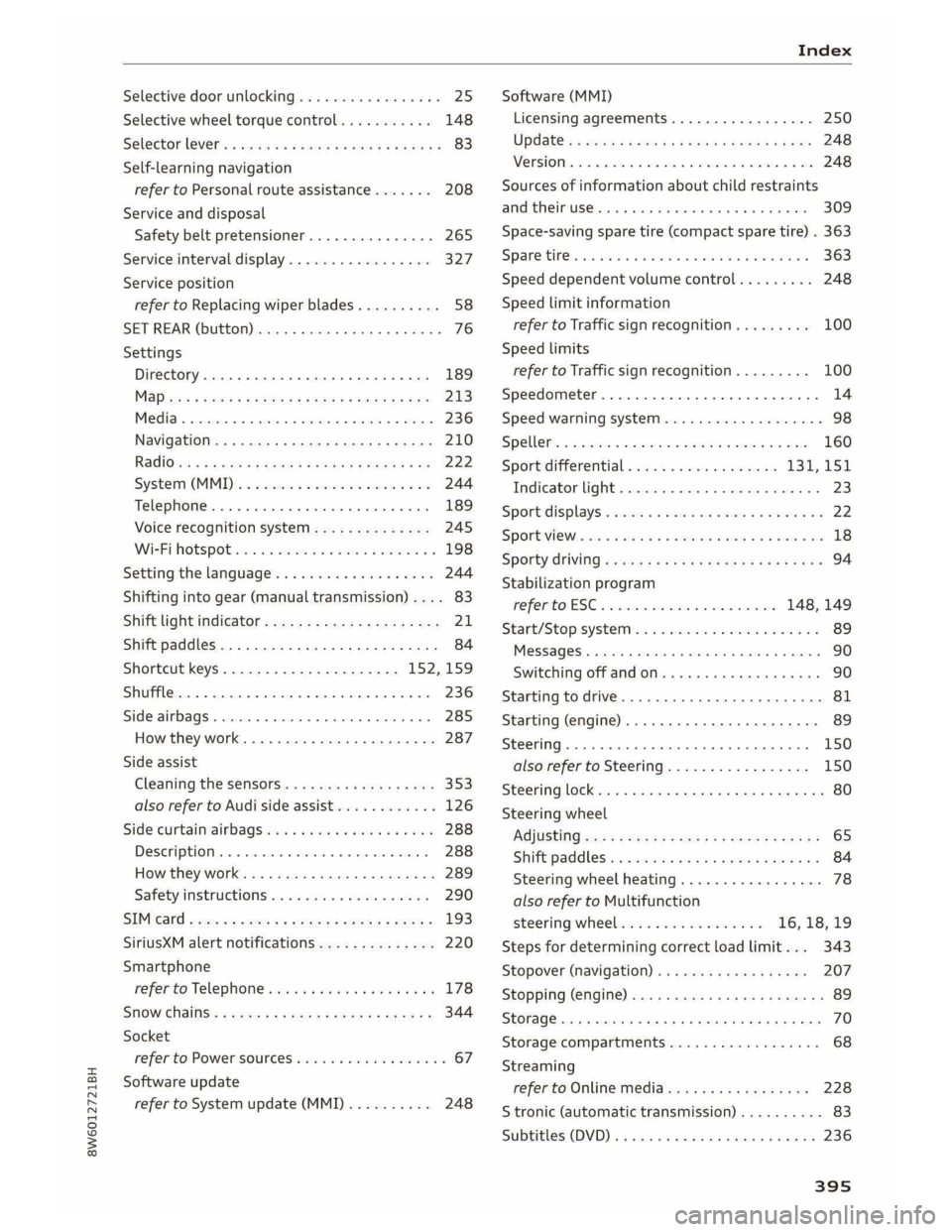 AUDI A5 COUPE 2019  Owners Manual 