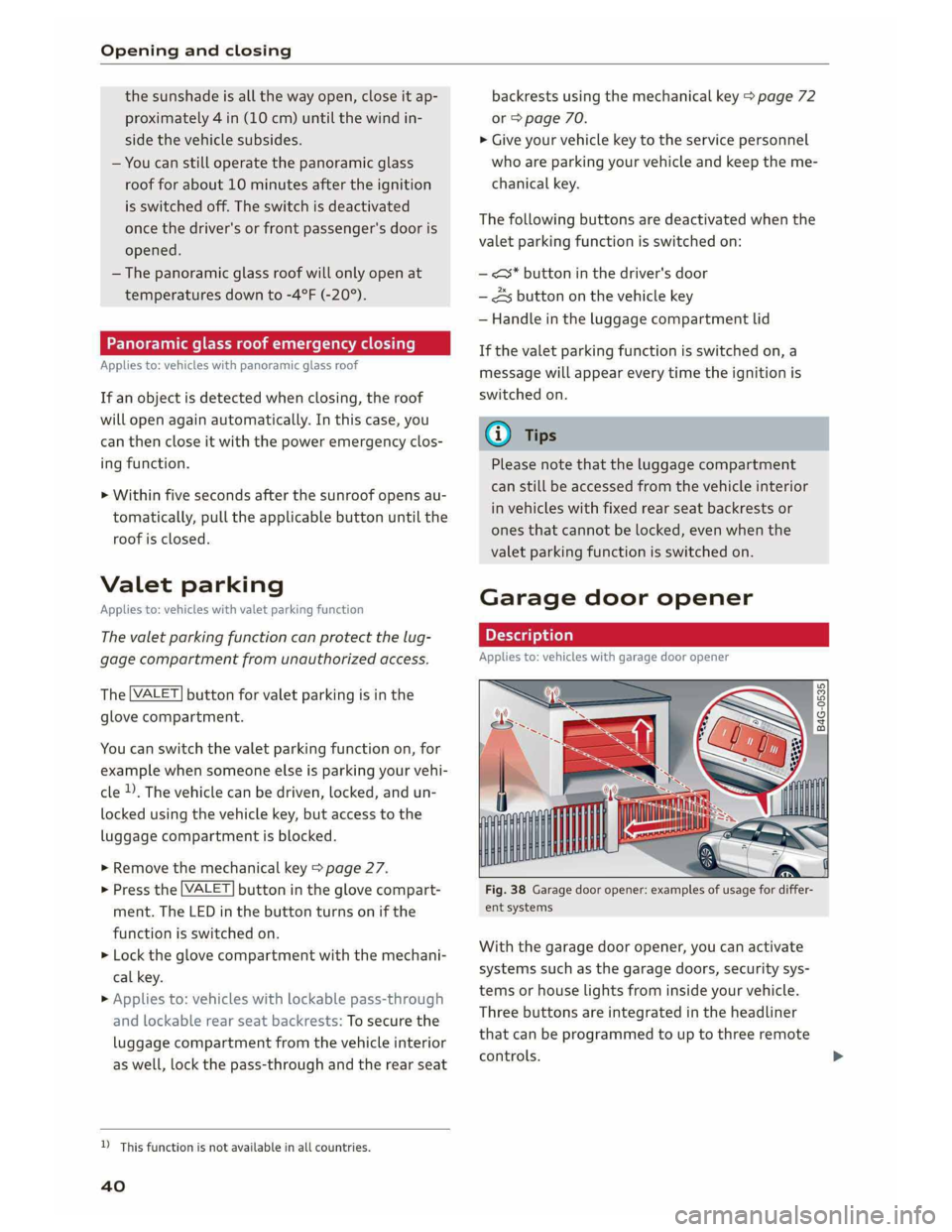 AUDI A5 COUPE 2019  Owners Manual 