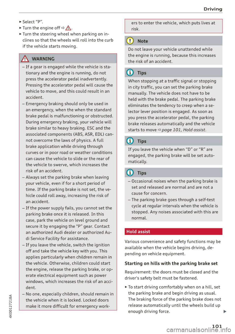 AUDI A6 2019  Owners Manual 
