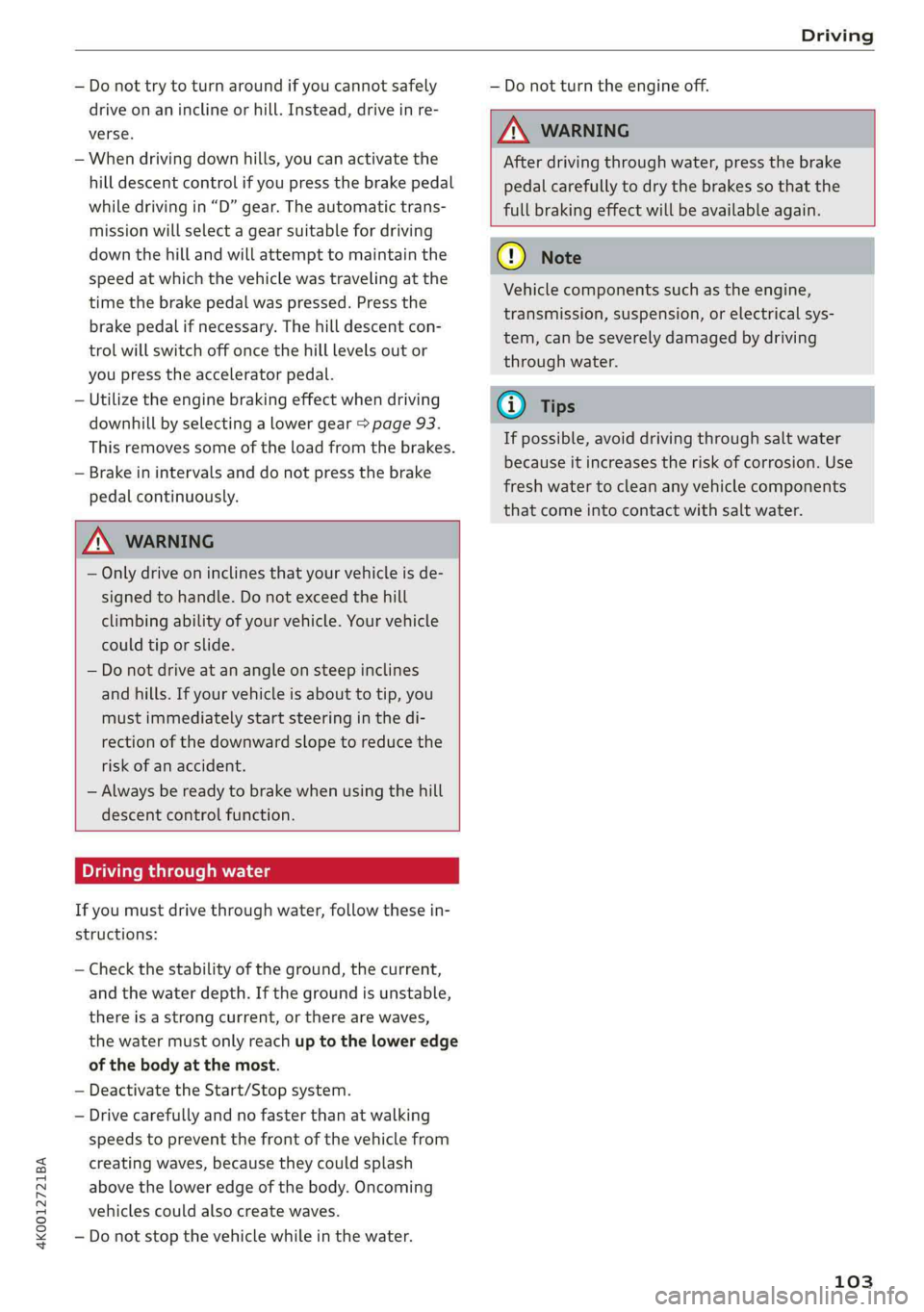 AUDI A6 2019  Owners Manual 