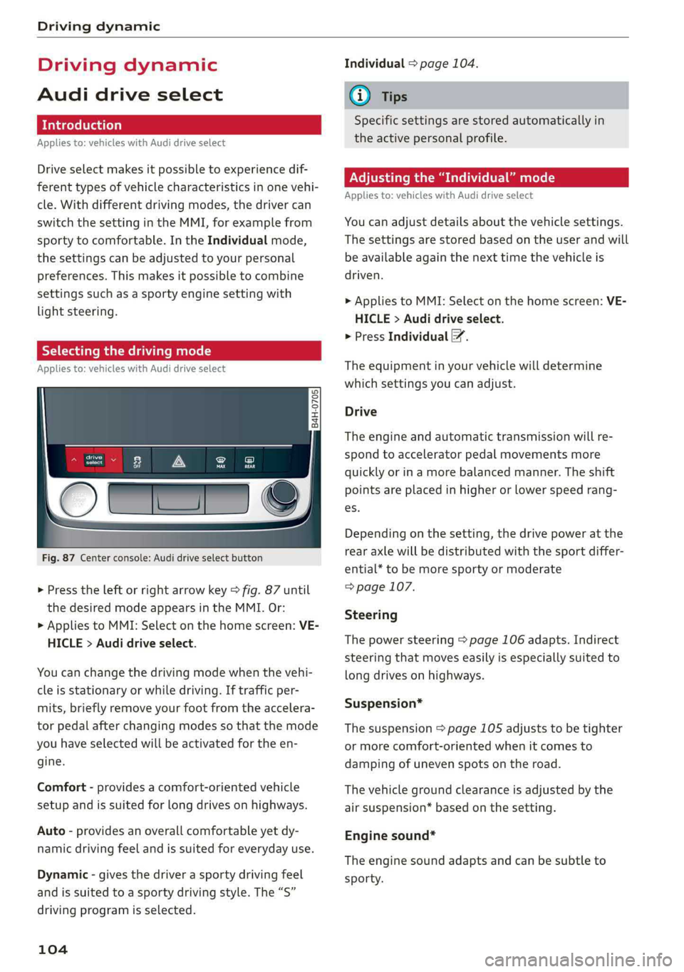 AUDI A6 2019  Owners Manual 