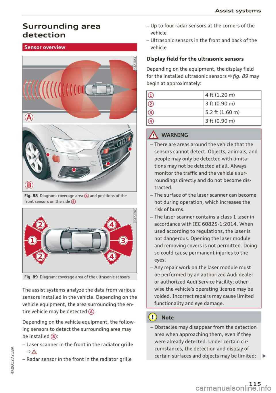AUDI A6 2019  Owners Manual 