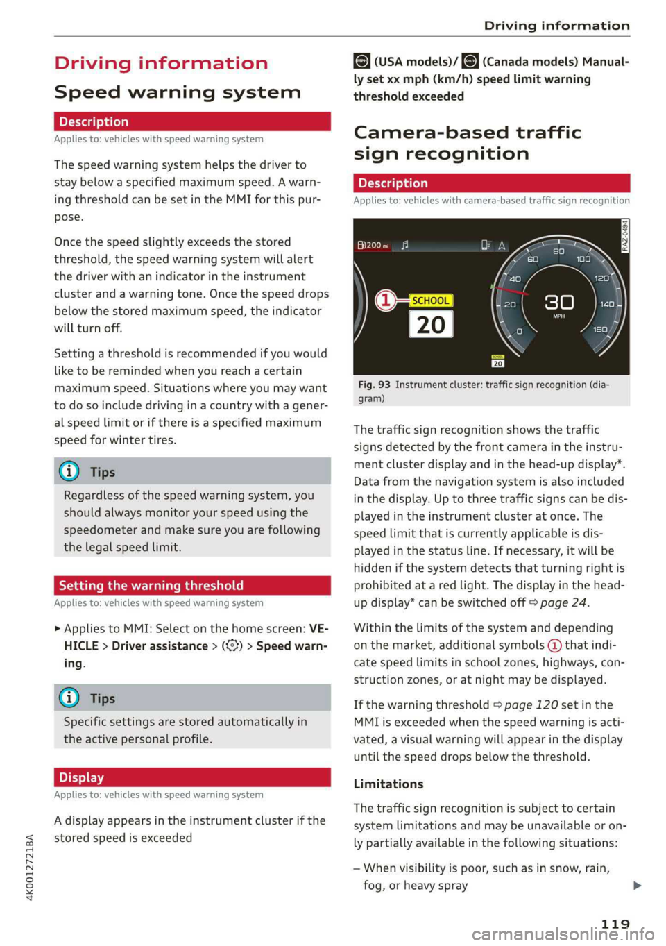 AUDI A6 2019  Owners Manual 