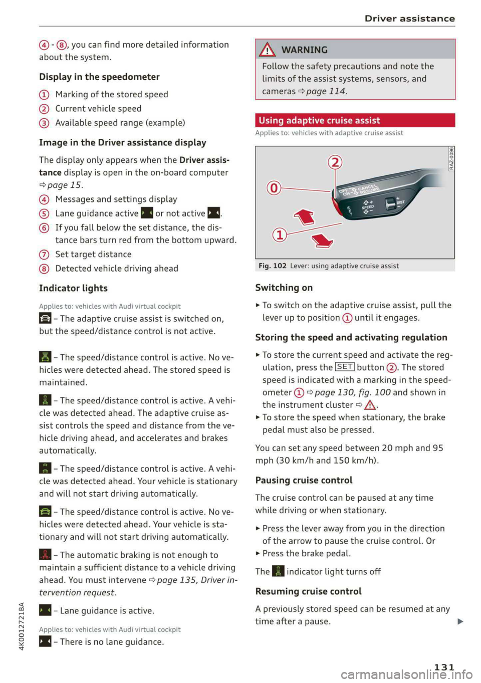 AUDI A6 2019  Owners Manual 