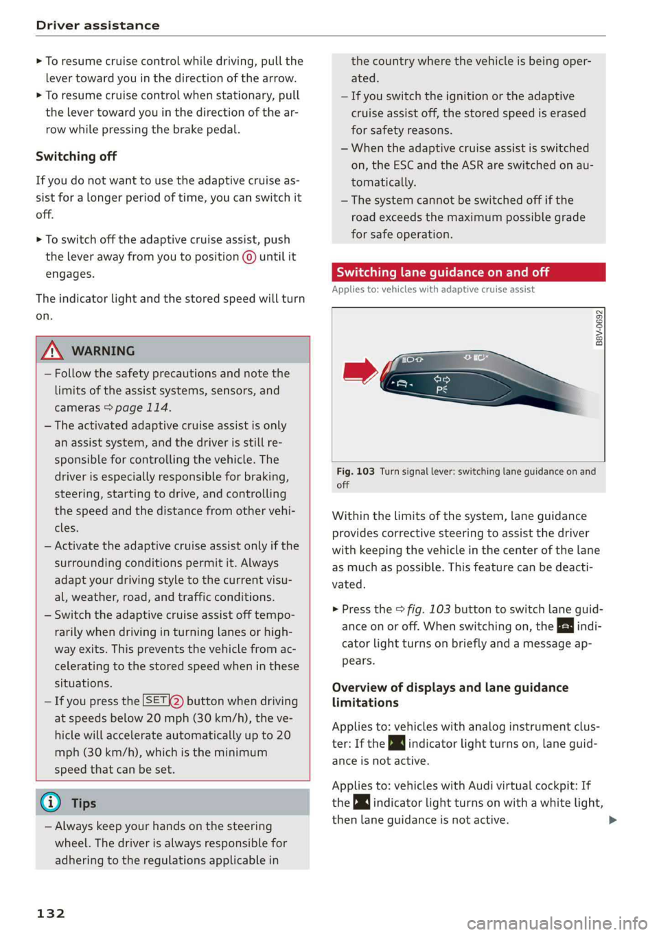 AUDI A6 2019  Owners Manual 