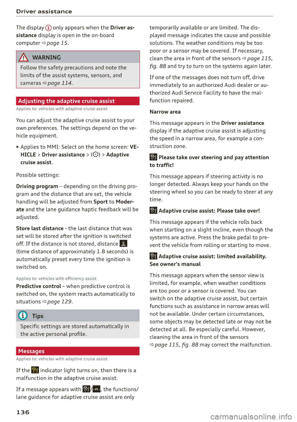 AUDI A6 2019  Owners Manual 