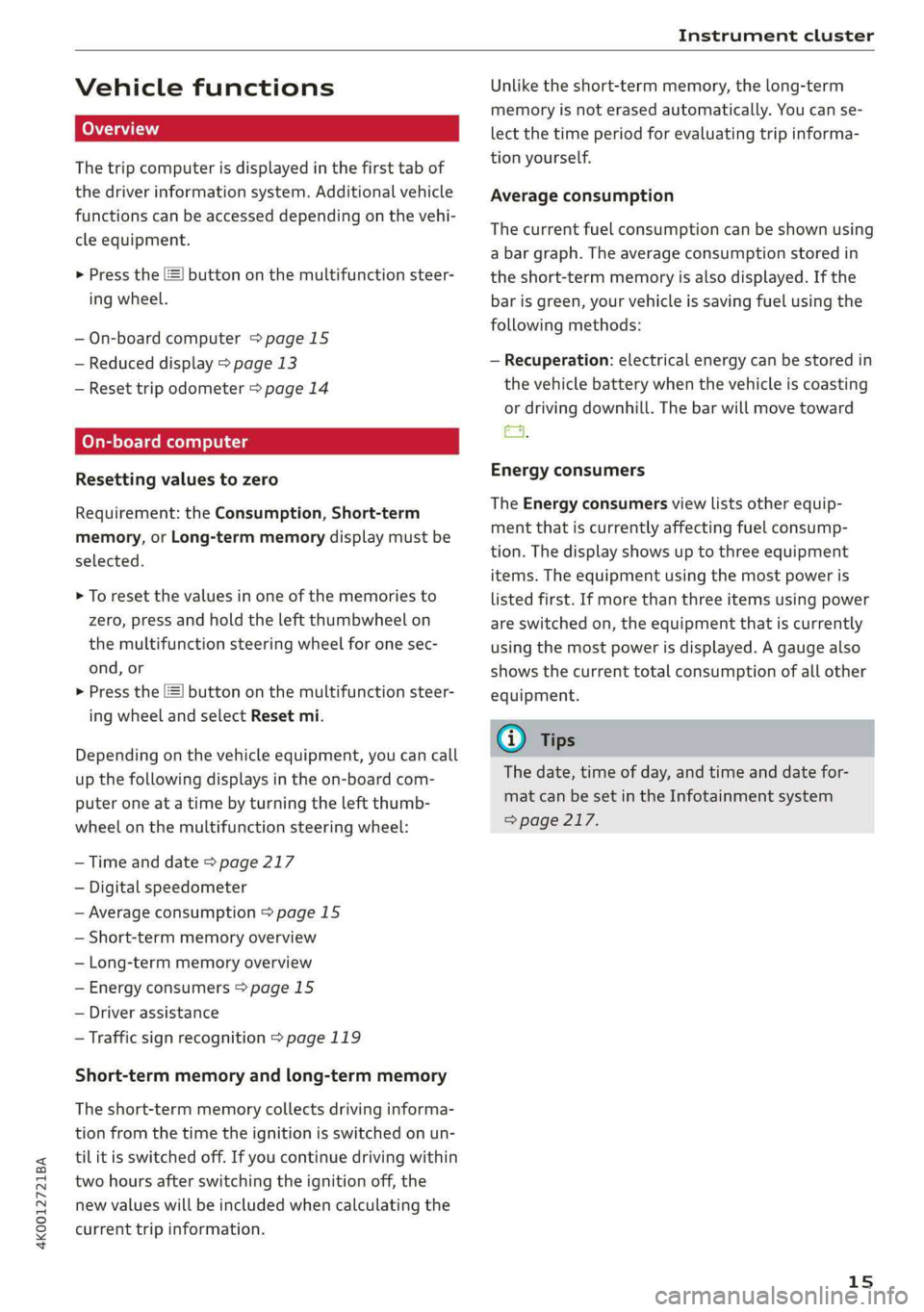 AUDI A6 2019  Owners Manual 