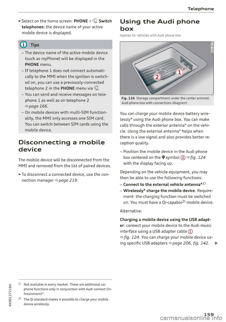 AUDI A6 2019  Owners Manual 
