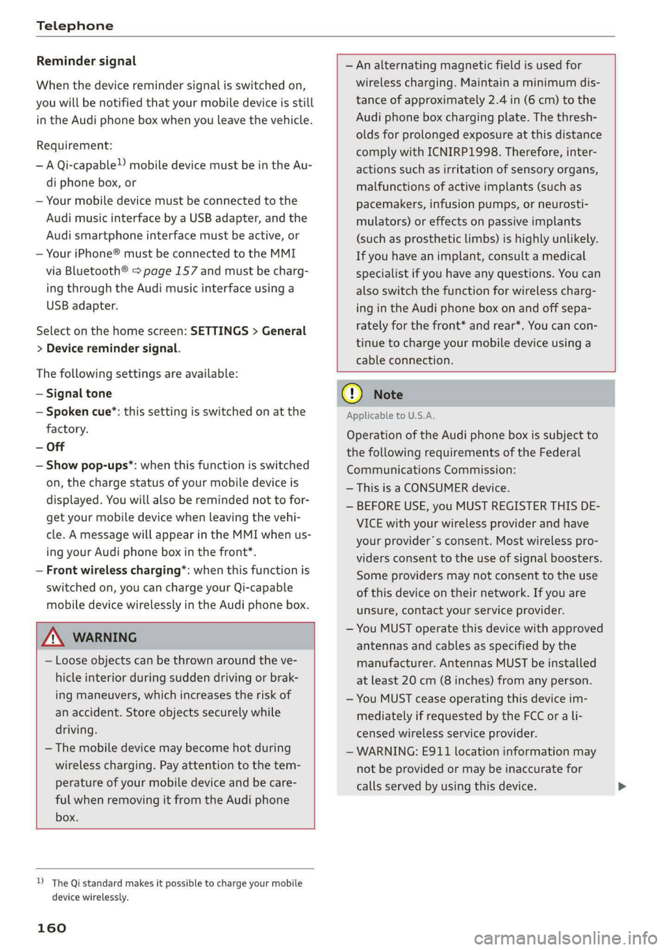 AUDI A6 2019  Owners Manual 