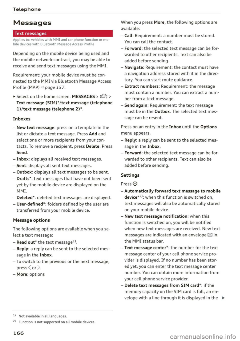AUDI A6 2019  Owners Manual 
