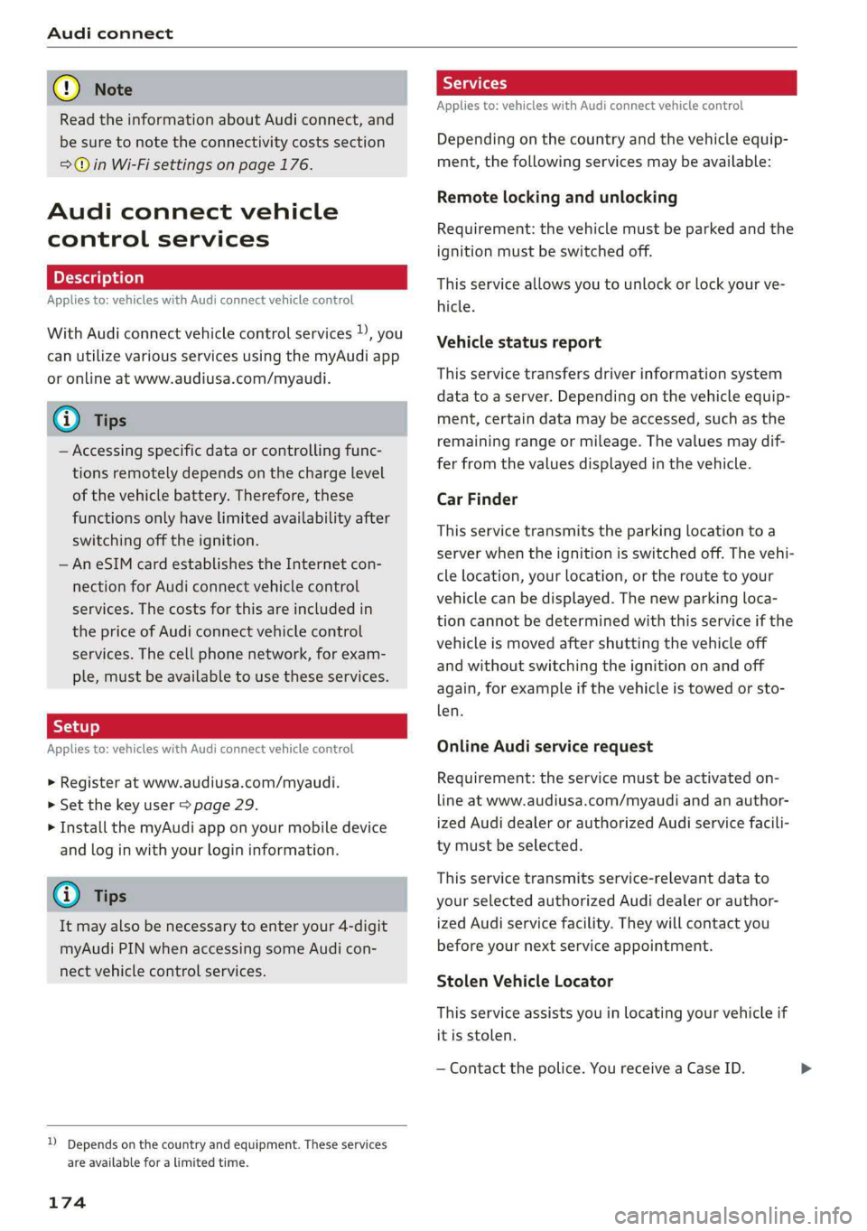 AUDI A6 2019  Owners Manual 
