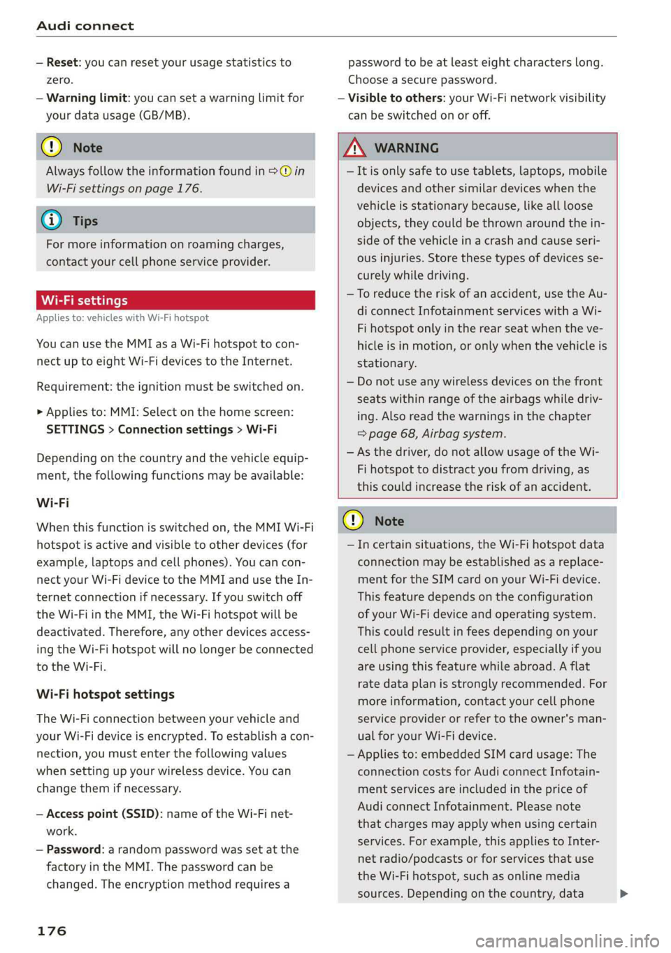 AUDI A6 2019  Owners Manual 