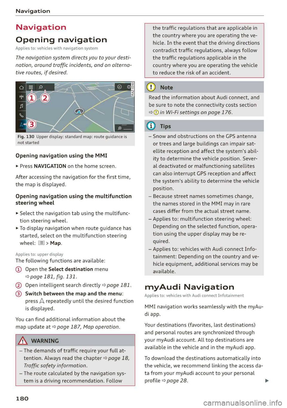 AUDI A6 2019  Owners Manual 
