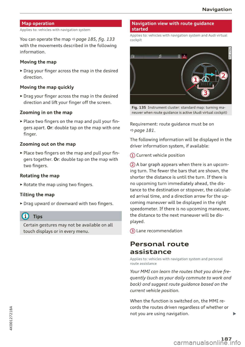 AUDI A6 2019  Owners Manual 