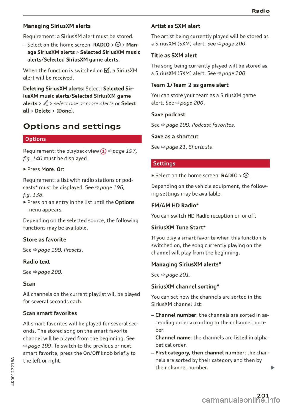 AUDI A6 2019  Owners Manual 