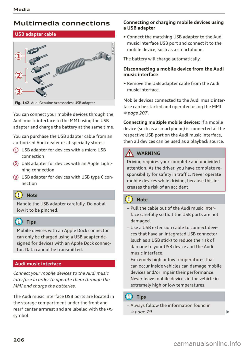 AUDI A6 2019  Owners Manual 