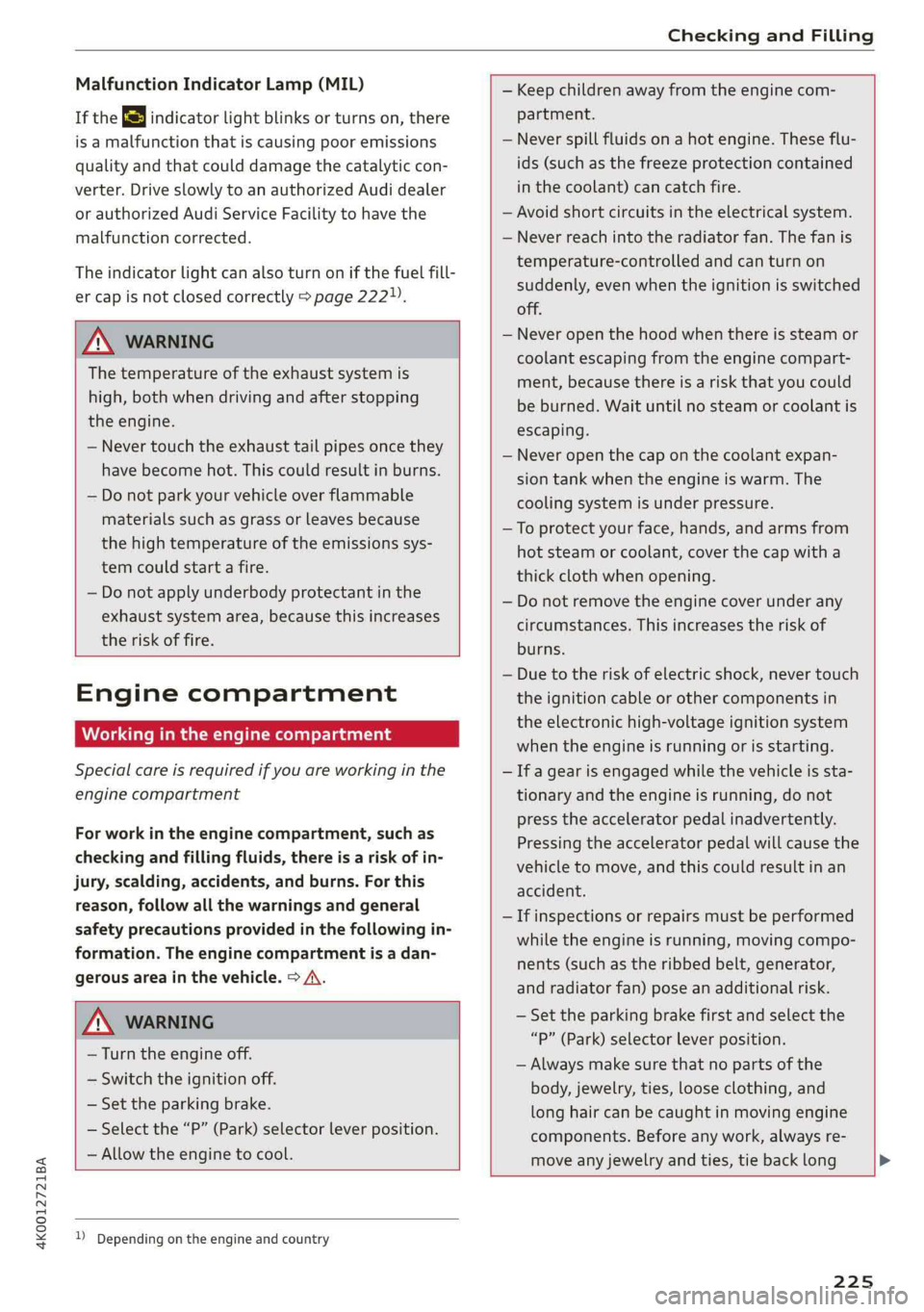 AUDI A6 2019  Owners Manual 
