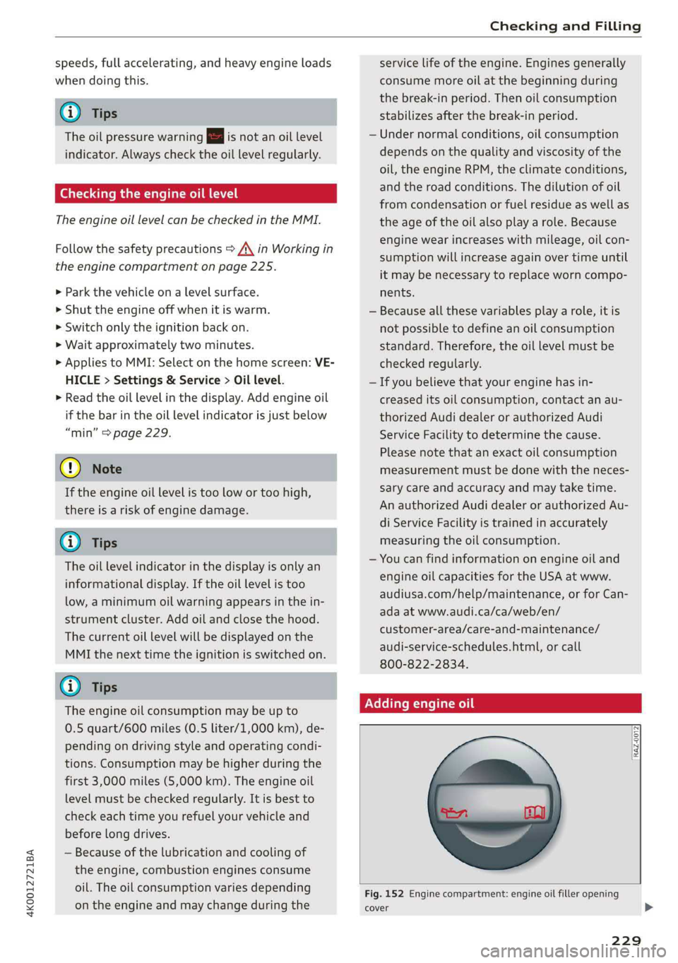 AUDI A6 2019  Owners Manual 
