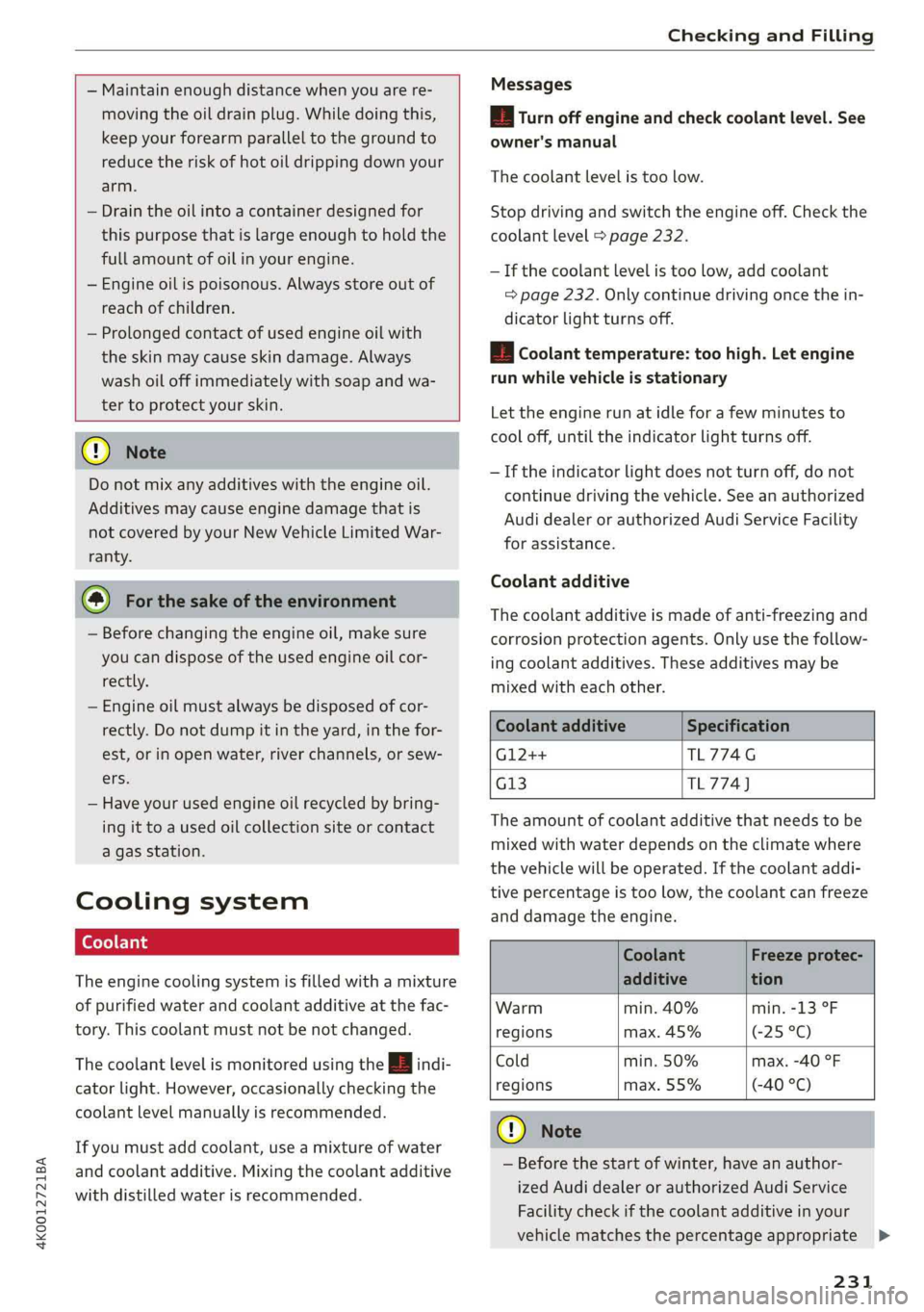 AUDI A6 2019  Owners Manual 