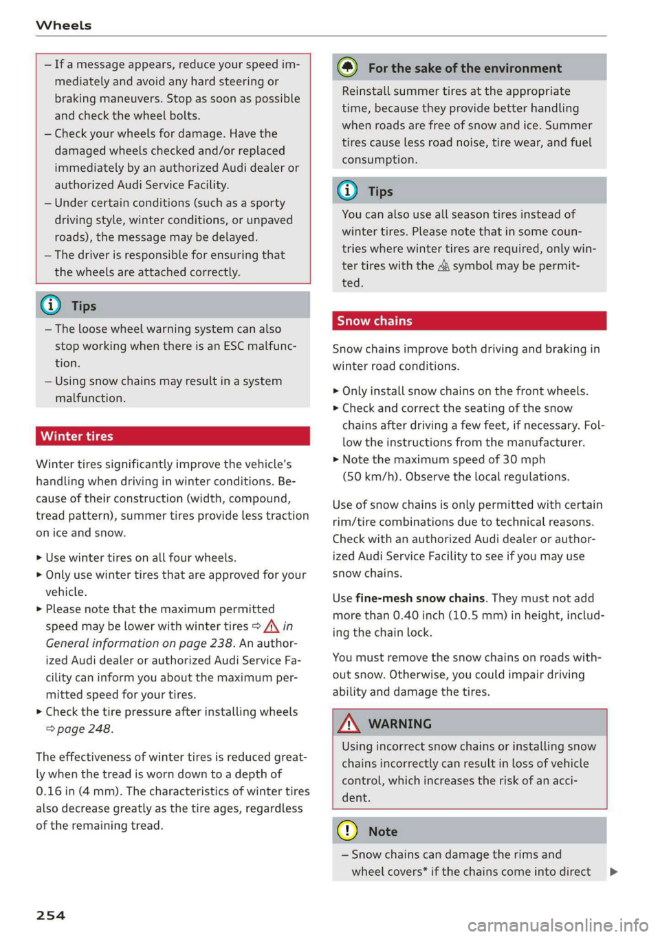 AUDI A6 2019  Owners Manual 