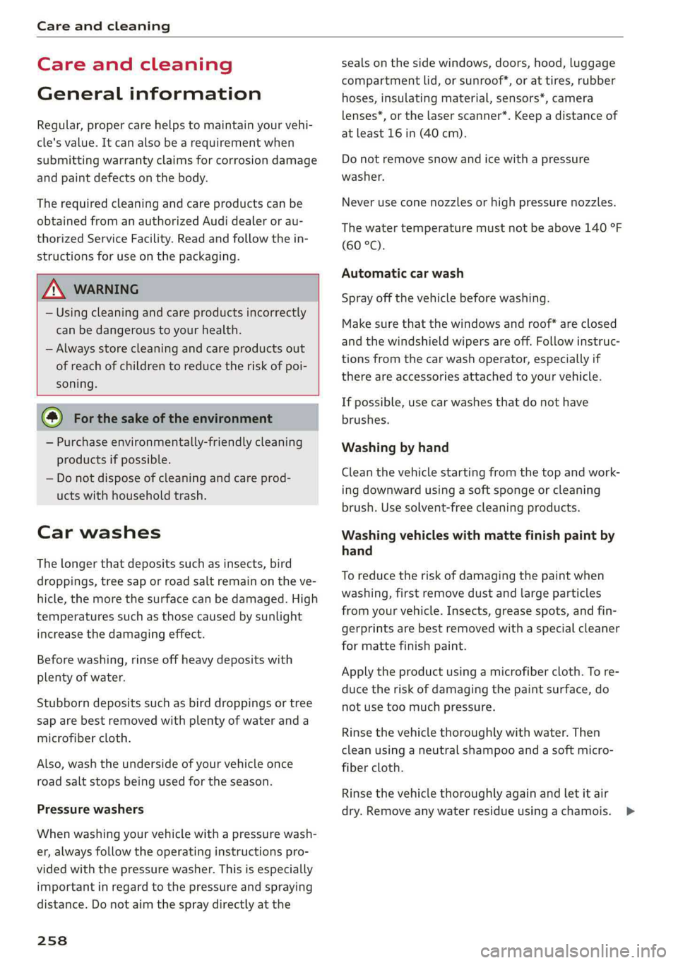 AUDI A6 2019  Owners Manual 