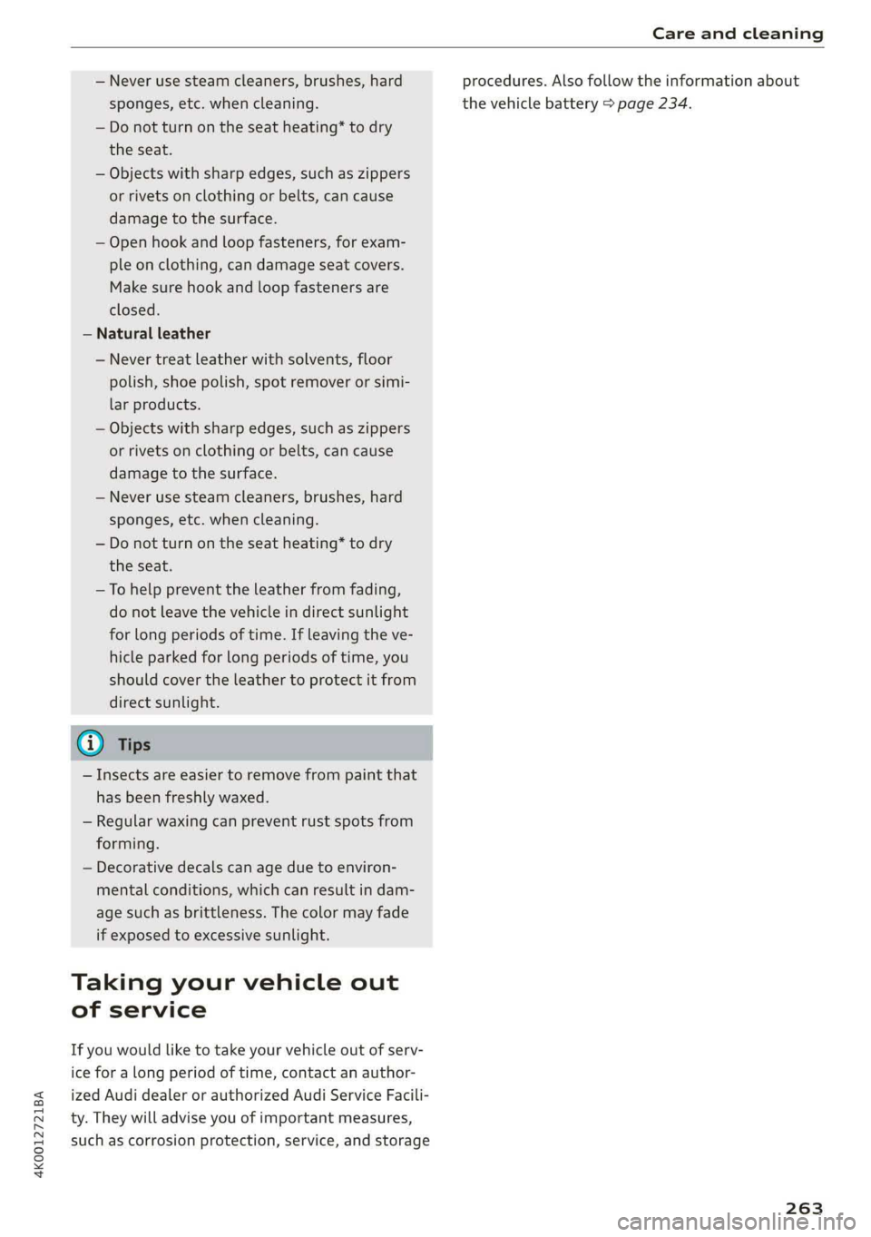 AUDI A6 2019  Owners Manual 