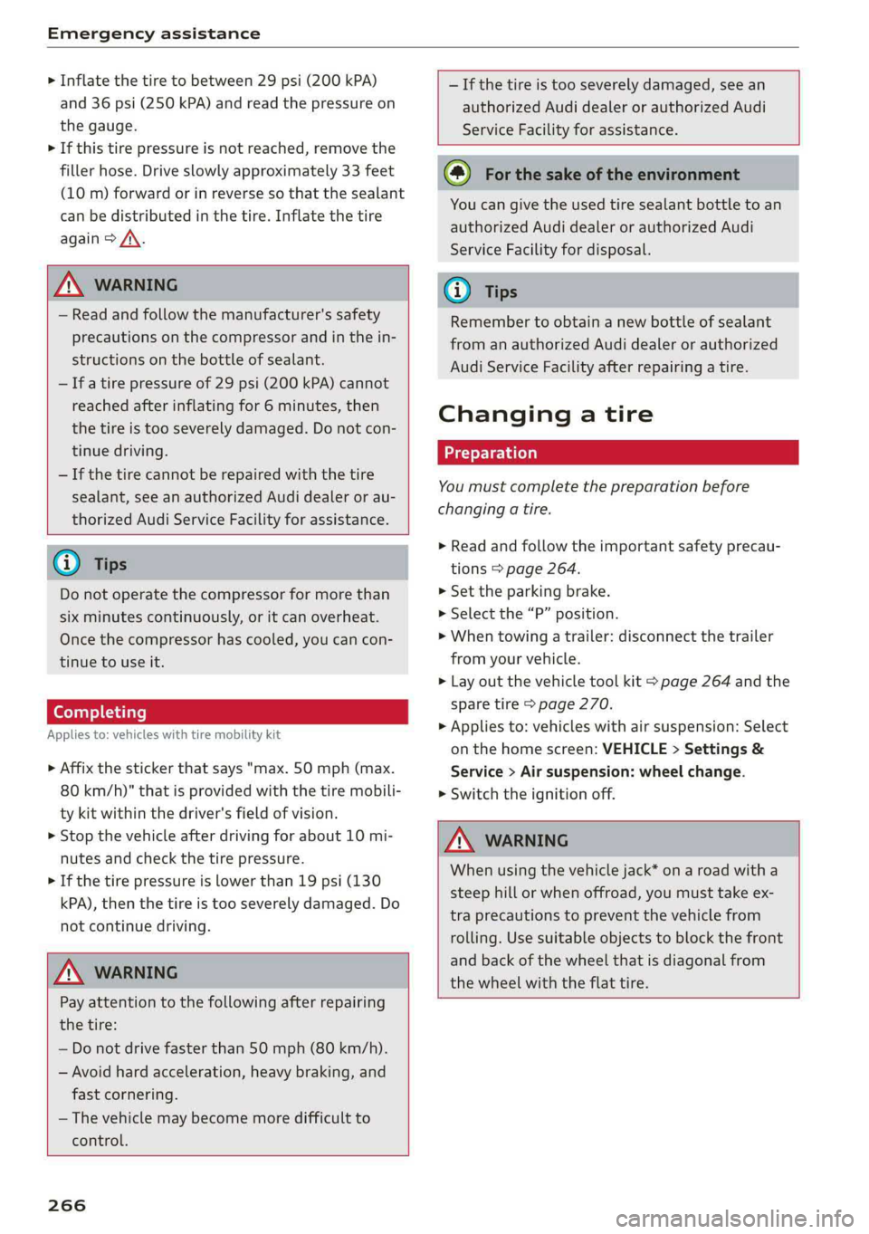 AUDI A6 2019  Owners Manual 