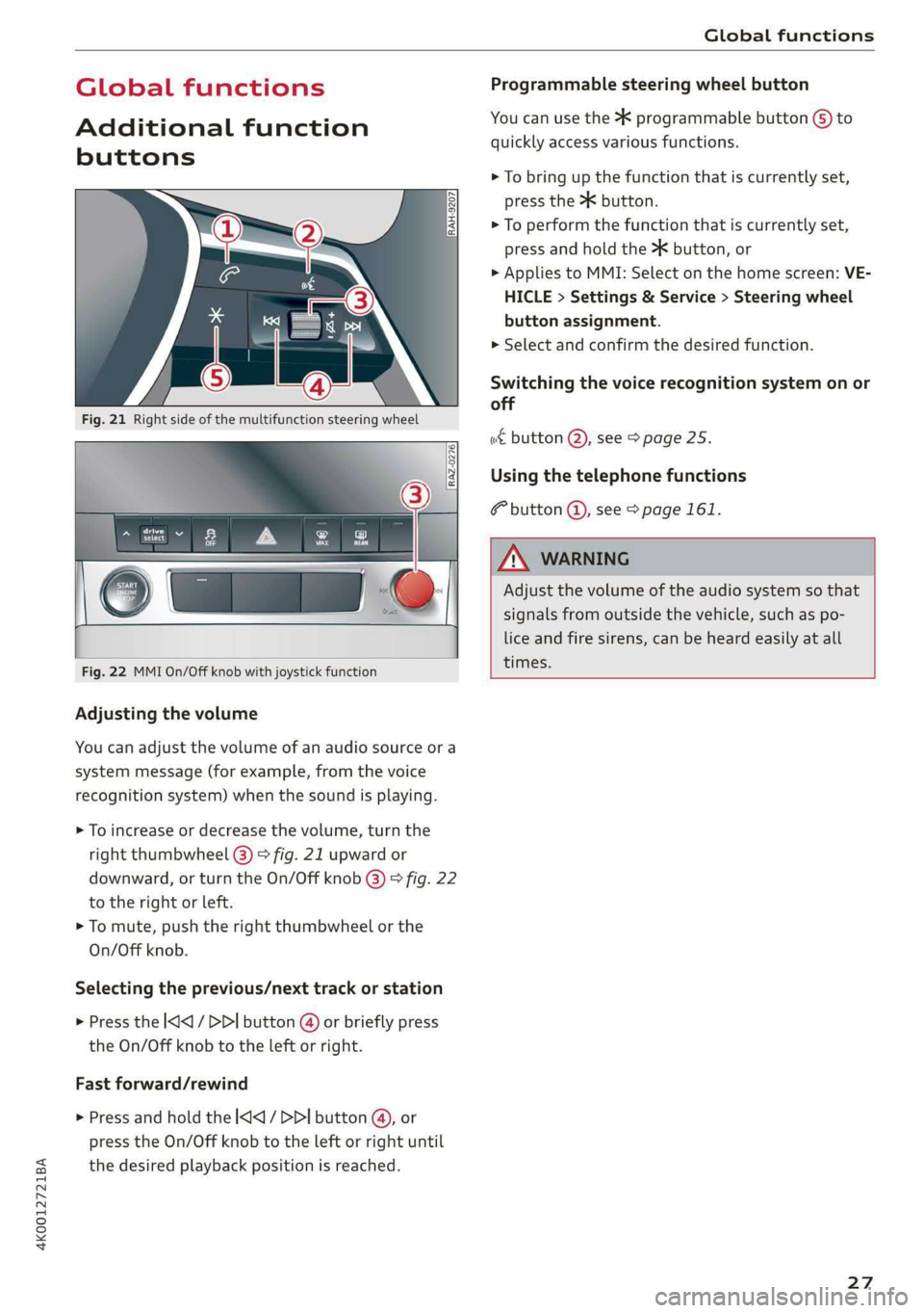 AUDI A6 2019  Owners Manual 