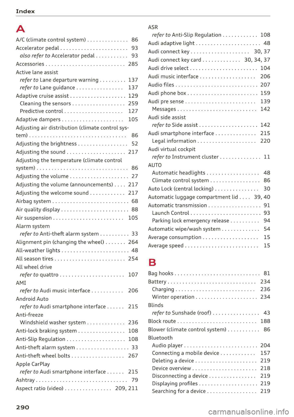 AUDI A6 2019  Owners Manual 