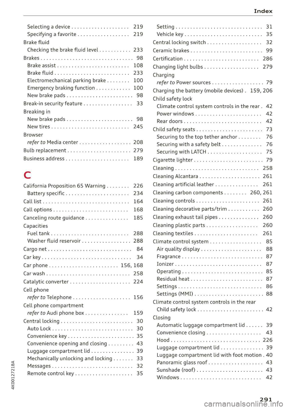AUDI A6 2019  Owners Manual 